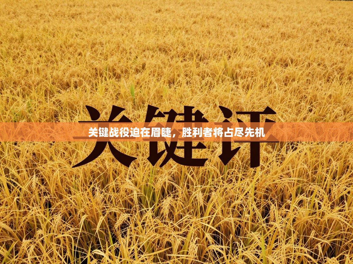 关键战役迫在眉睫，胜利者将占尽先机  第2张