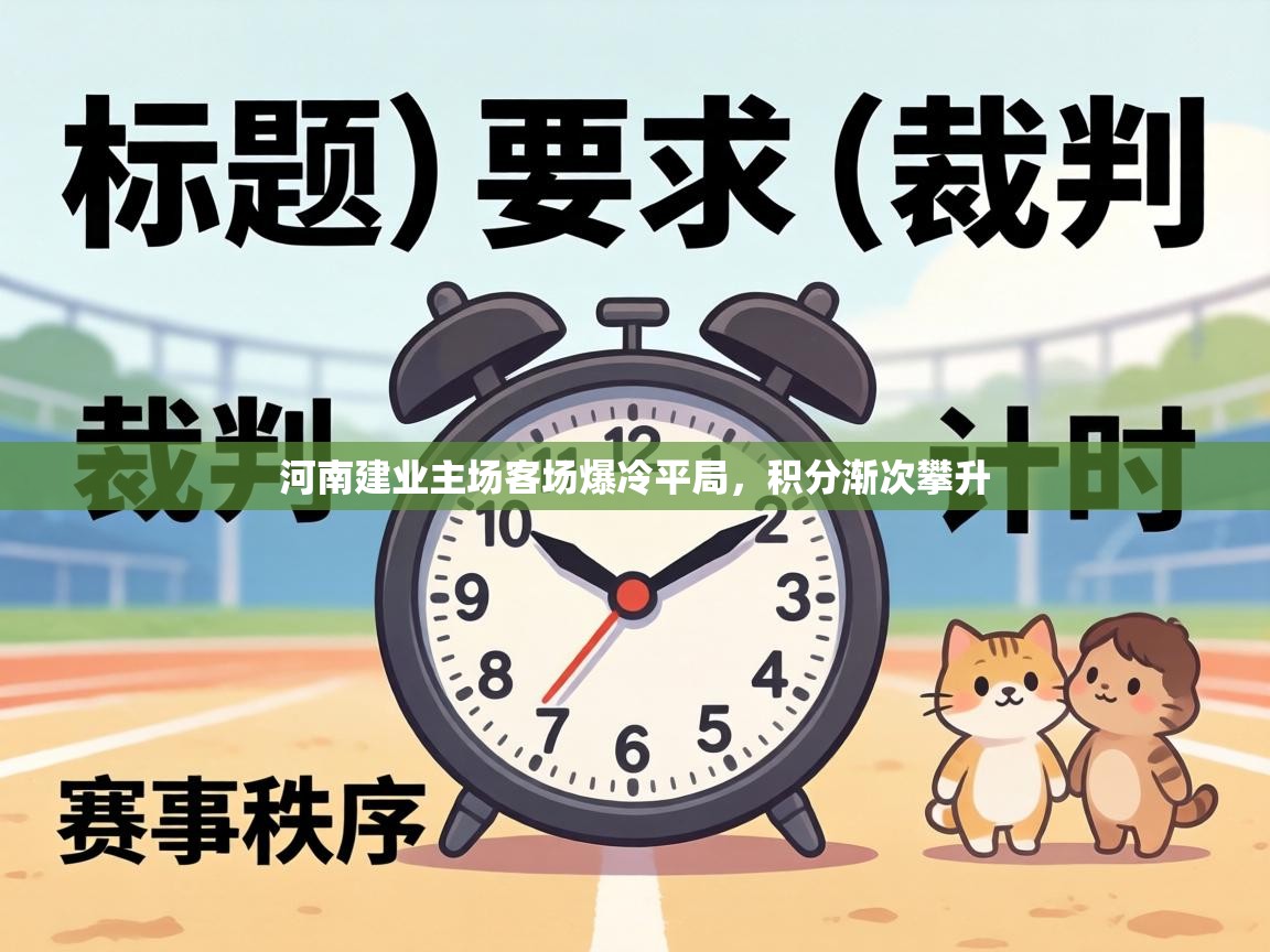 河南建业主场客场爆冷平局，积分渐次攀升